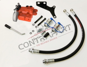 Hydraulic Remote Control Valve  Kit 2 Ports + Hydraulic Control Red CTP330031