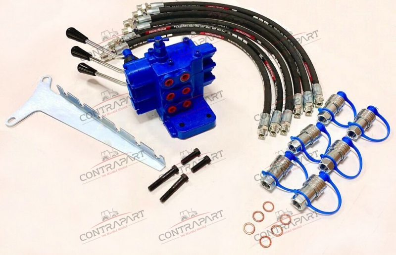 Hydraulic Remote Control Valve  Kit Ford 6 Ports
