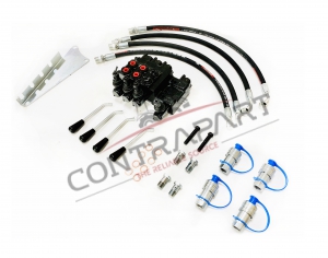 Hydraulic Remote Control Valve  Kit 4 Ports + Hydraulic Control CTP330003