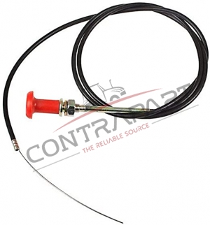 Engine Stop Cable with Plastic Cab 115 Cm