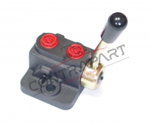 Hydraulic 3 Way Selector/Diverter Valve. 2 Ports (3/8