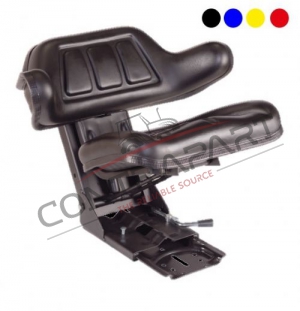 CTP-107 Tractor Seat With Armrest Sliding Base