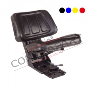 CTP-108 Tractor Seat With Backrest Sliding Base 