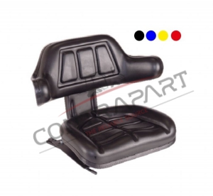 CTP-111 Forklift Seat With Armrest With Suspension Stroke 80 mm