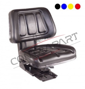 CTP-104 Tractor Seat With Backrest Sliding Base