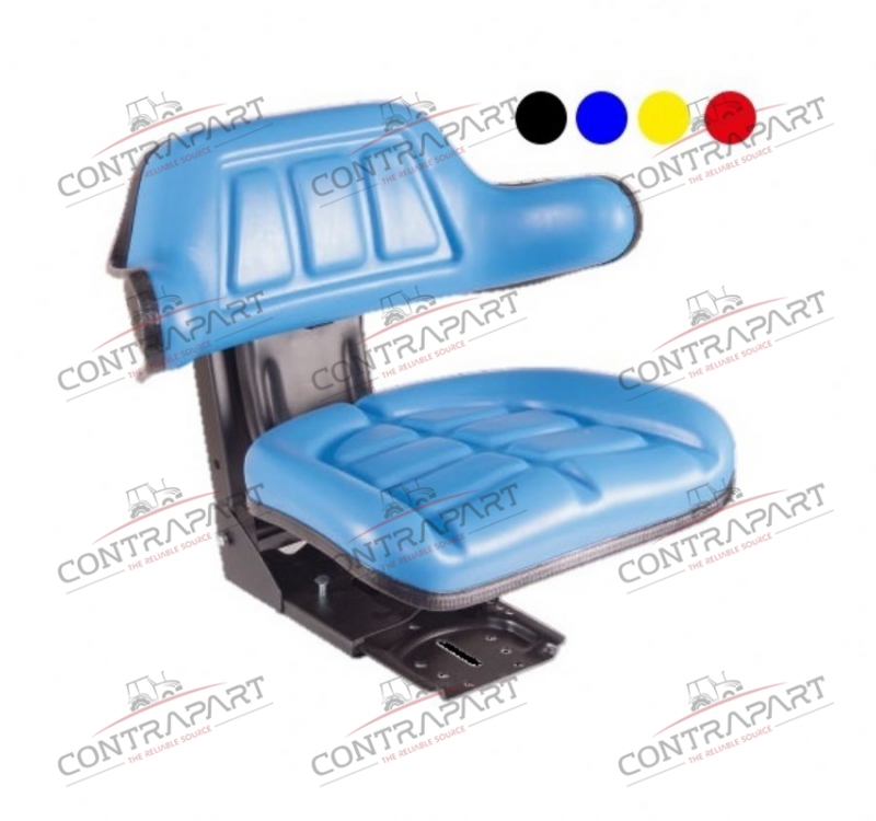 CTP-103 Tractor Seat With Armrest Sliding base (Fore and Aft Adjustment 150 mm) 